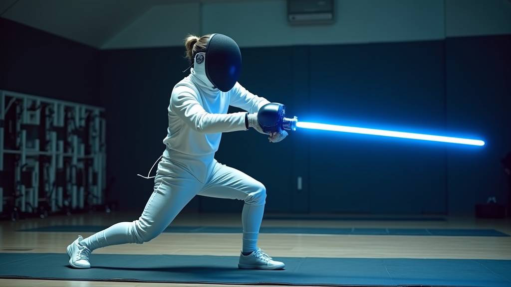 Intérieur d'une académie de sabre laser