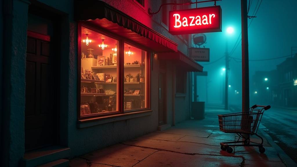 Illustration du Bazar des Rêves de Castle Rock