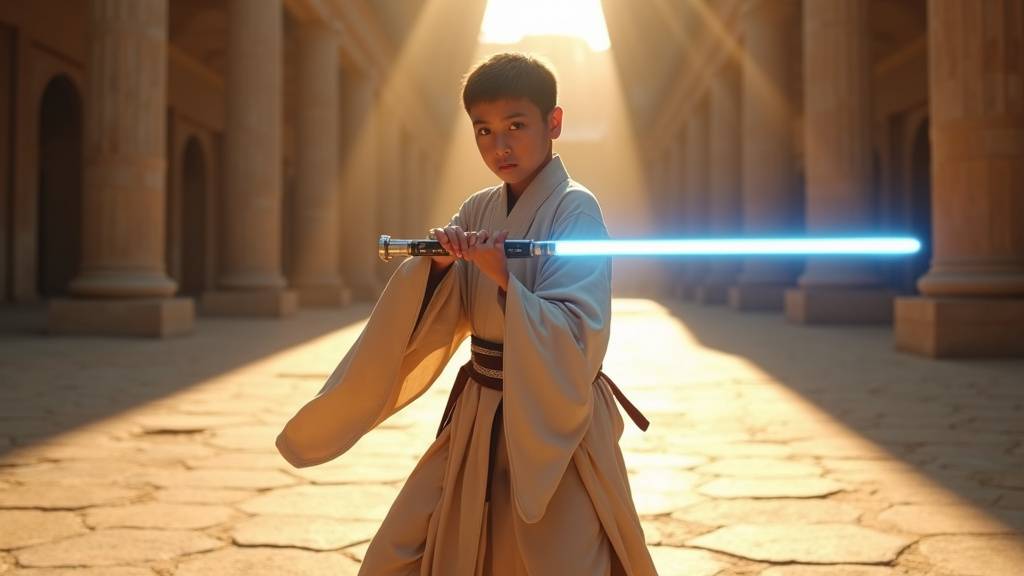 Découvrez comment maîtriser le sabre laser en Académie - petitpointgeek.com