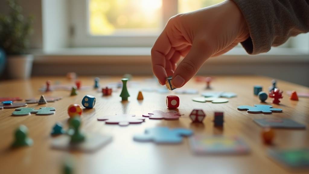 Collection de jeux de société modernes